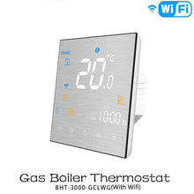 Load image into Gallery viewer, WiFi Smart Thermostat Temperature Controller for Water/Electric floor Heating Water/Gas Boiler Works with Alexa Google Home